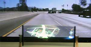 Pioneer Network Vision Heads Up Display